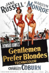 Постер фильма «Джентельмены предпочитают блондинок»