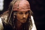 Джонни Депп в фильме «Пираты Карибского моря: Проклятие «Черной жемчужины»»