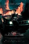 Постер фильма «Девушка, которая играла с огнем»
