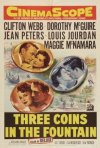 Постер фильма «Три монеты в фонтане»