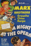 Постер фильма «Ночь в опере»