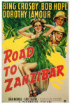 Постер фильма «Дорога на Занзибар»